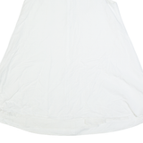 ZARA Oversized Womens Day Dress White Sleeveless Knee Length M