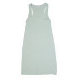 ZARA Womens Tank Dress Green Sleeveless Midi S