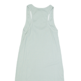 ZARA Womens Tank Dress Green Sleeveless Midi S