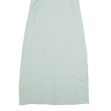 ZARA Womens Tank Dress Green Sleeveless Midi S