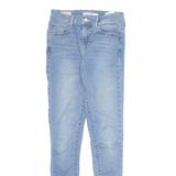 LEVI'S 720 BIG E Womens Jeans Blue Slim Skinny Stone Wash W25 L30