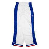 REEBOK Popper Womens Track Pants White Straight XL W28 L30