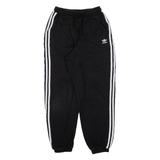 ADIDAS Womens Joggers Black Tapered UK 8 W23 L26