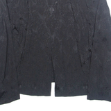 Womens Blouse Black Long Sleeve M