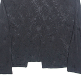 Womens Blouse Black Long Sleeve M