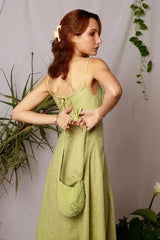 EARTHSTARS DRESS - GREEN