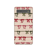 Seashell Holiday Bows Google Pixel 6a Case