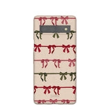 Seashell Holiday Bows Google Pixel 7a Case