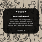 London Fog Holiday Dinner Party iPhone 15 Case