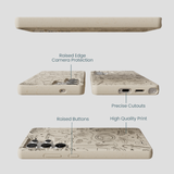 London Fog Holiday Dinner Party Samsung Galaxy S25 Ultra Case