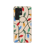 Seashell Holiday Lights Samsung Galaxy S25 Ultra Case