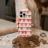 Seashell Holiday Bows iPhone 12 Mini Case