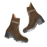 Hudson Vegan Chunky Combat Boot