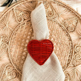 Heart Shape - Valentine's Napkin Ring