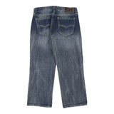 Rock3Roll Jeans - 35W 29L Blue Cotton