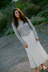 Organic Rib Cardigan