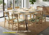 Anyseat Light Green Leaf Print Chair Cover – Stretch Washable Removable Seat Cover for Dining & Kitchen