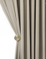 Anydrape Khaki Velvet Blackout Curtains – High‑Quality Modern Luxury Drapes for Living Room, Bedroom & Dining Windows