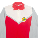 CANEVA Mens Sweatshirt Red Collared L