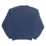 RUSSELL ATHLETIC Atlanta Braves Baseball Mens Sweatshirt Blue USA M