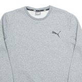 PUMA Mens Sweatshirt Grey S