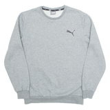 PUMA Mens Sweatshirt Grey S