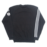 ADIDAS Mens Sweatshirt Black XS