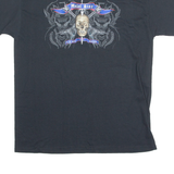 GILDAN Metal Scar Festival Mens Band T-Shirt Black Crew Neck L