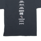 GILDAN Metal Scar Festival Mens Band T-Shirt Black Crew Neck L