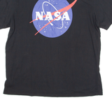 H&M NASA Mens T-Shirt Black XL