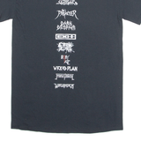 GILDAN Metal Scar Festival Mens Band T-Shirt Black Crew Neck S