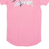 ELLESSE Womens T-Shirt Pink Crew Neck XS