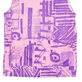 O'BRIAN Cycling Mens Jersey Pink Sleeveless 1/4 Zip L