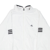 ADIDAS Womens Track Jacket White UK 14