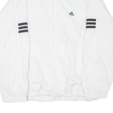 ADIDAS Womens Track Jacket White UK 14