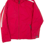 COLUMBIA Womens Jacket Red Hooded XS