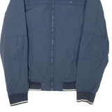 TOMMY HILFIGER Mens Jacket Blue Nylon S