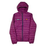 ELLESSE Mens Jacket Purple Hooded S