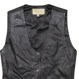 FARIS LONDON Womens Waistcoat Black M