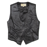 FARIS LONDON Womens Waistcoat Black M