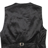 FARIS LONDON Womens Waistcoat Black M