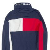 TOMMY HILFIGER Womens Jacket Blue Nylon XS