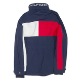 TOMMY HILFIGER Womens Jacket Blue Nylon XS