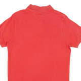 TOMMY HILFIGER Mens Polo Shirt Red M