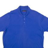 PIERRE CARDIN Mens Polo Shirt Blue 2XL
