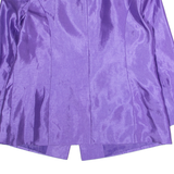 Womens Blazer Jacket Purple 90s UK 18
