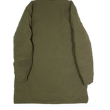 CALVIN KLEIN JEANS Faux Fur Lined Womens Parka Coat Green Hooded M