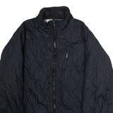 COLUMBIA Womens Quilted Jacket Black Diamond M
