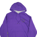 CHAMPION Womens Purple Hoodie L