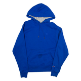 CHAMPION Mens Blue Hoodie S